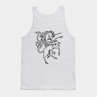 Vintage Mythical Unicorn Tank Top